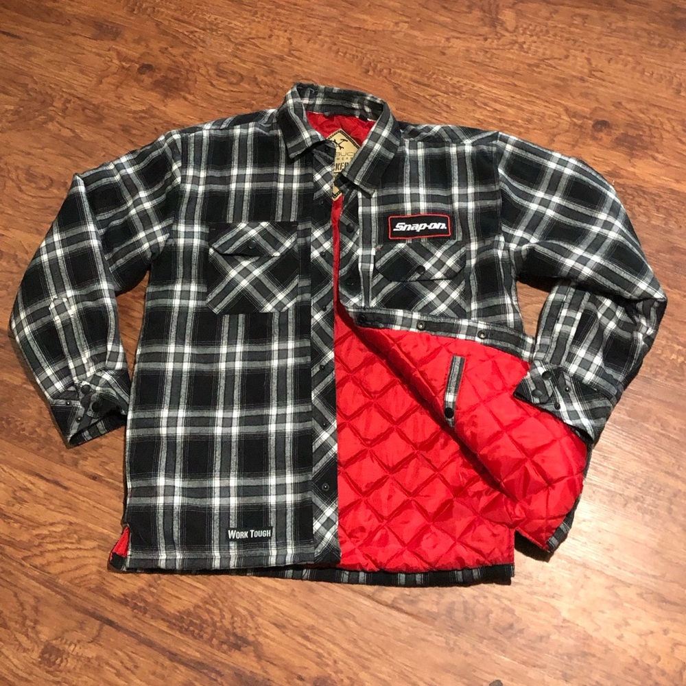 Snap-on Sawbuck workwear hackert plaid jacket